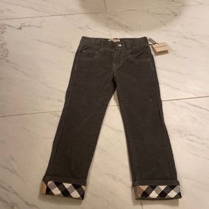 Burberry toddler pants